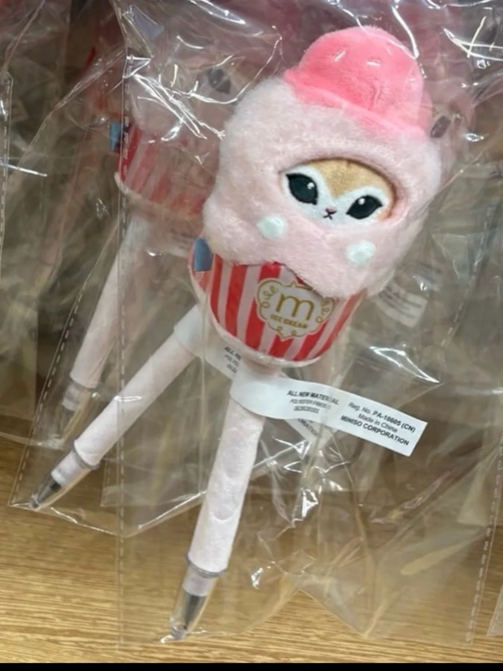 Miniso Mofusand plush pen